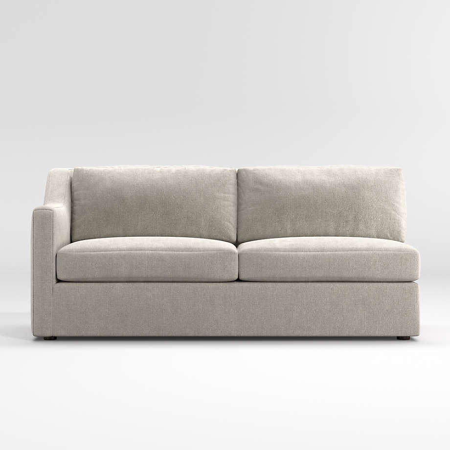 Notch LeftArm Sofa + Reviews Crate & Barrel