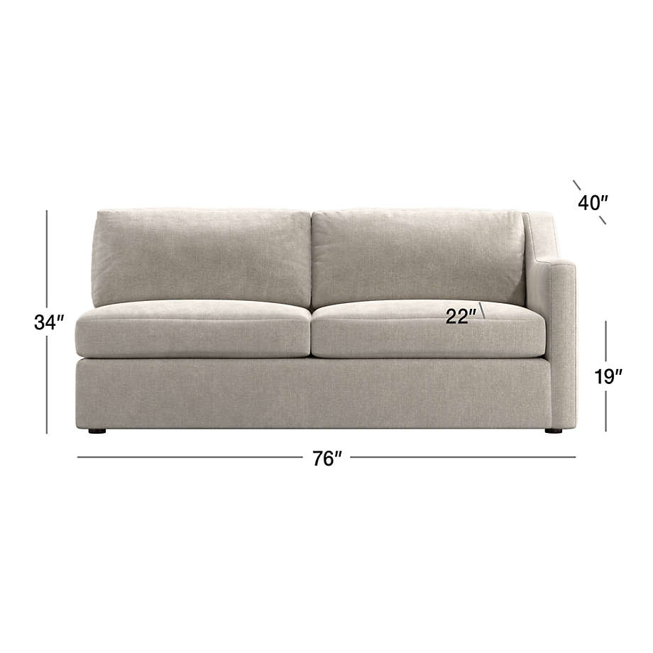 View Notch Right-Arm Sofa - image 3 of 3
