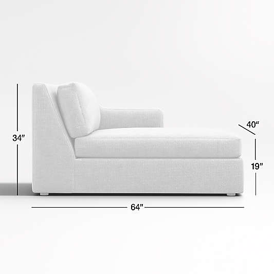 Notch Right-Arm Storage Chaise