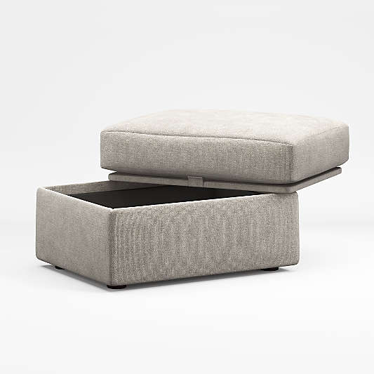 Notch Storage Ottoman