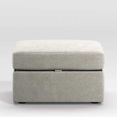 Notch Storage Ottoman