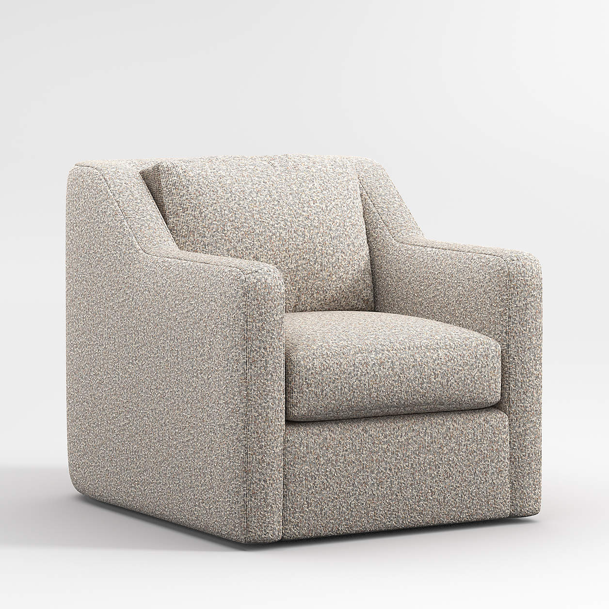 Notch Swivel Chair + Reviews | Crate & Barrel