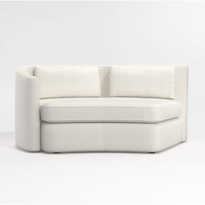 Nouveau Curved Left-Arm Sectional Sofa