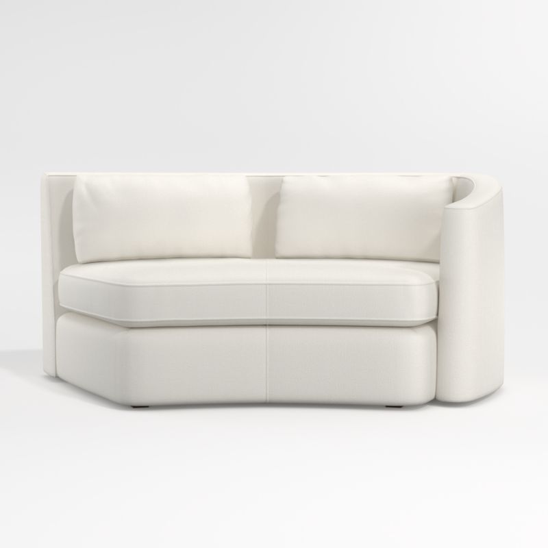 Nouveau Curved Right-Arm Sectional Sofa - image 0 of 7