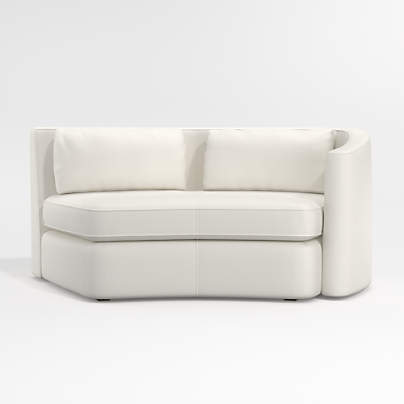 Nouveau Curved Right-Arm Sectional Sofa