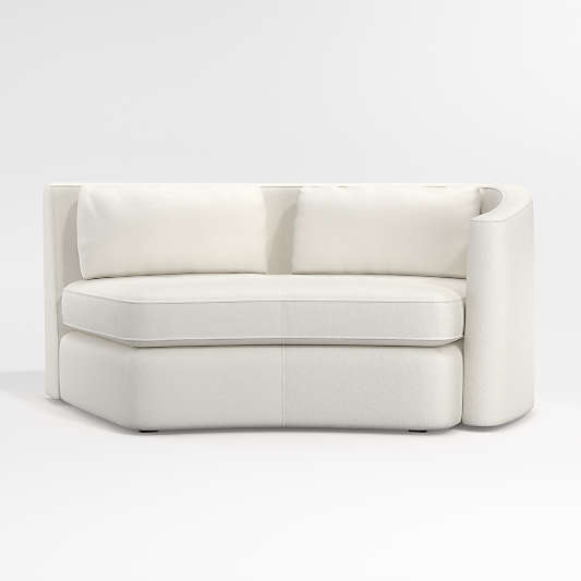 Nouveau Curved Right-Arm Sectional Sofa