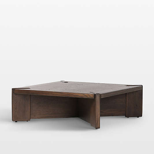 Nova Tobacco Oak 48" Square Coffee Table