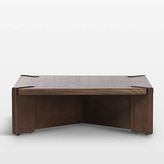 Nova Tobacco Oak 48" Square Coffee Table