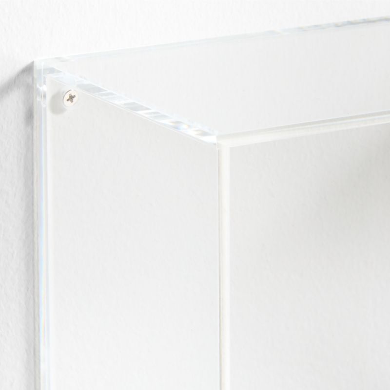 Now You See It Clear Acrylic Floating Cube Shelf, Set of 3 - image 3 of 4