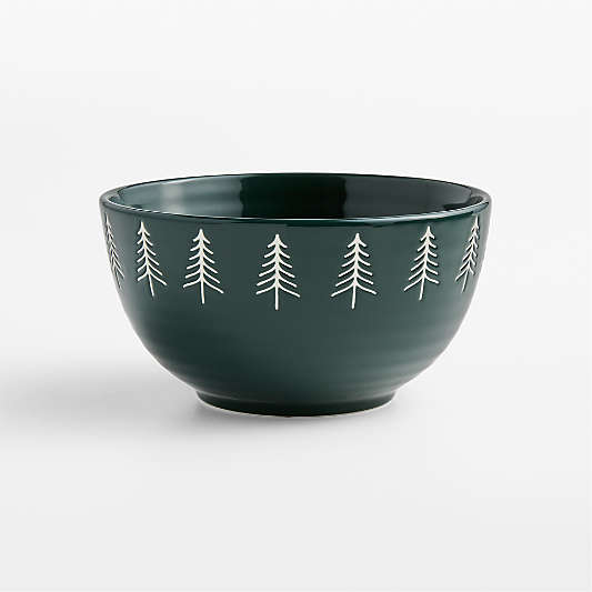 Nordic Trees Stoneware Cereal Bowl