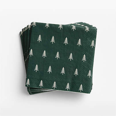 Nordic Trees Paper Napkins, Set of 20