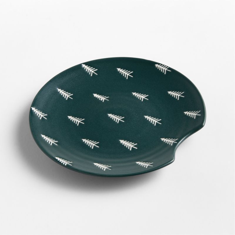 Nordic Trees Spoon Rest - image 1 of 2
