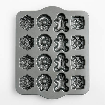 Nordic Ware Holiday Teacakes Cakelet Pan