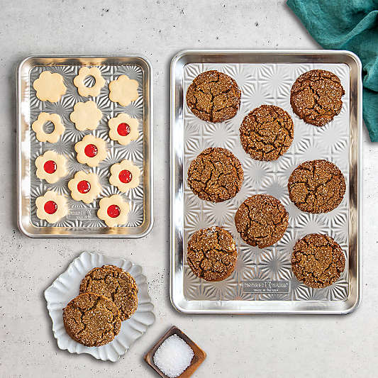 Nordic Ware ® Naturals 2-Piece Starburst Baker's Bundle, Half and Quarter Sheet Pans