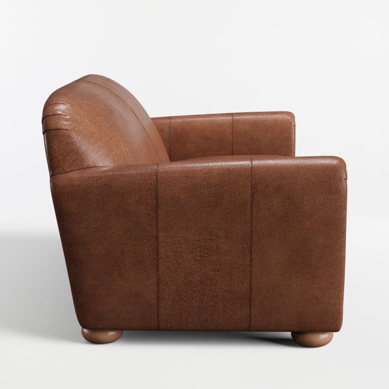 Northmoor 73" Leather Apartment Sofa - image 5 of 6