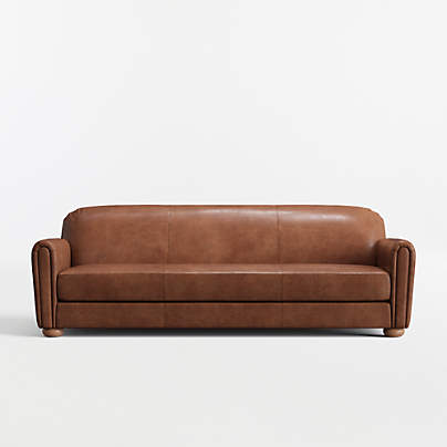 Northmoor 93" Leather Sofa
