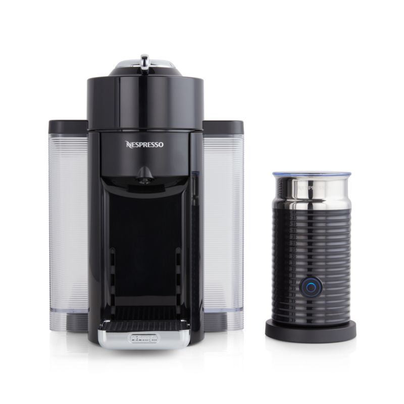 Nespresso by De Longhi Vertuo Evoluo Deluxe Espresso Machine with Aeroccino Frother Reviews Crate Barrel Canada