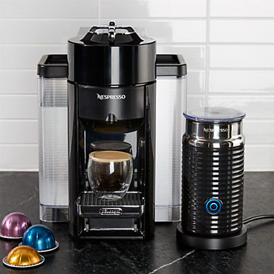 View Nespresso ® by De'Longhi ® Vertuo Evoluo Deluxe Espresso Machine with Aeroccino Frother details