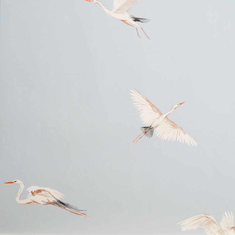 Nest Blue Grey Wallpaper - image 1 of 2