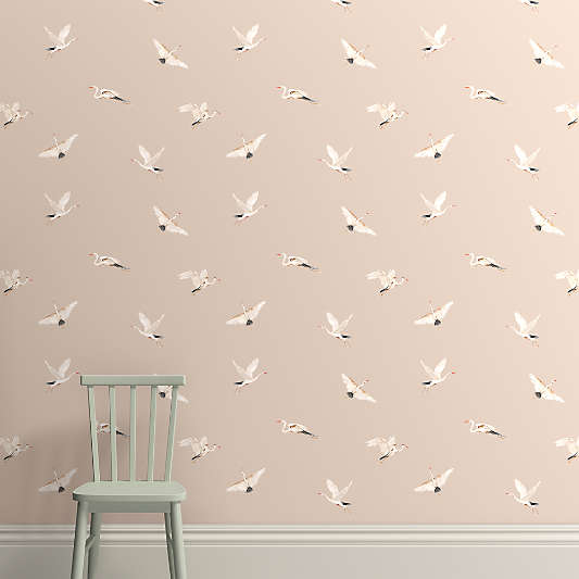 Nest Warm Neutral Beige Wallpaper