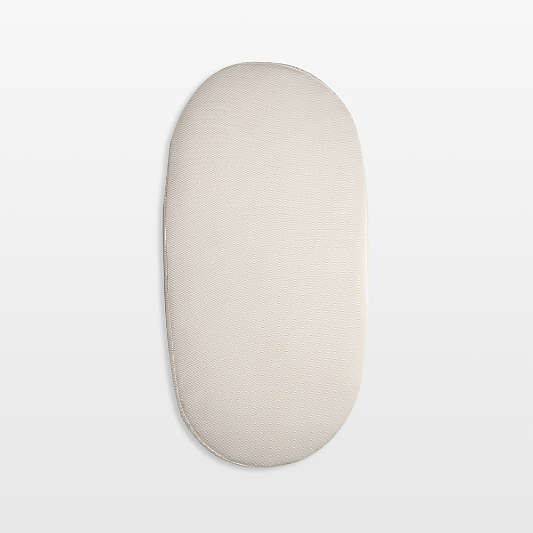 Naturepedic Organic Cotton Breathable Oval Crib Mattress