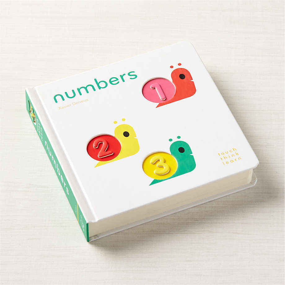 Numbers Touch Think Learn Baby Board Book by Xavier Deneux + Reviews |  Crate & Kids