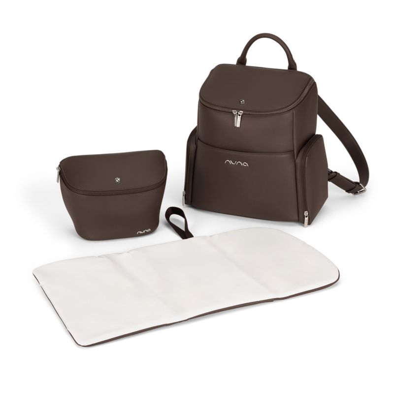 Nuna x BMW Espresso Brown Essential Diaper Bag - image 2 of 6
