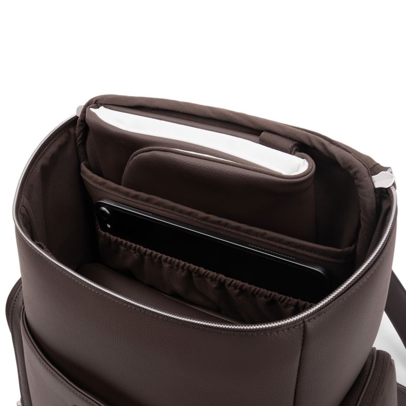 Nuna x BMW Espresso Brown Essential Diaper Bag - image 3 of 6