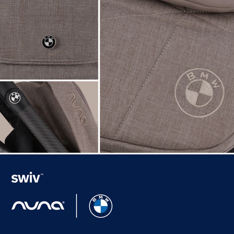 Nuna x BMW SWIV Umber Brown Lightweight Baby Stroller - image 6 of 8
