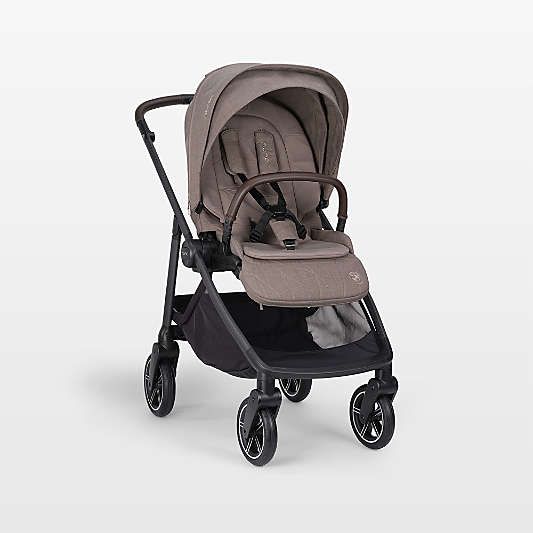 Nuna x BMW SWIV Umber Brown Lightweight Baby Stroller