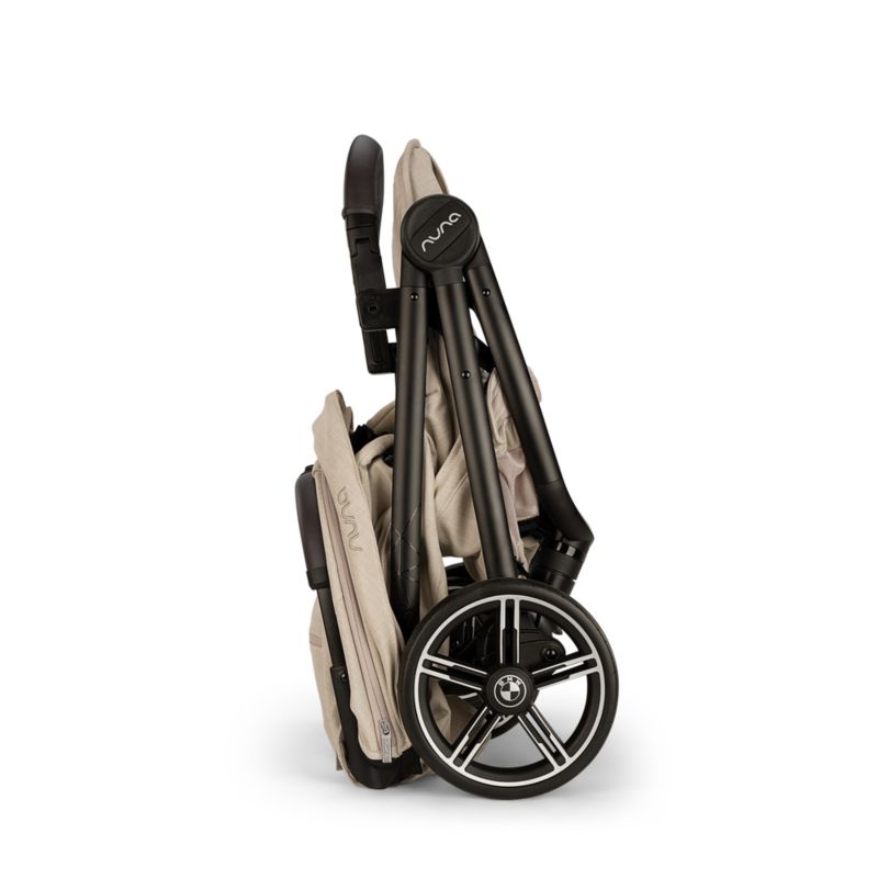 Nuna ® x BMW TRVL LX™ Mica Beige Compact Travel Baby Stroller - image 5 of 10