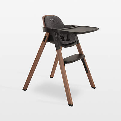 Nuna ® BRYN ™ Sanderson Black Walnut Wood Baby High Chair