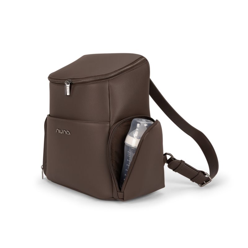 Nuna Cocoa Brown Essential Diaper Bag - image 3 of 8