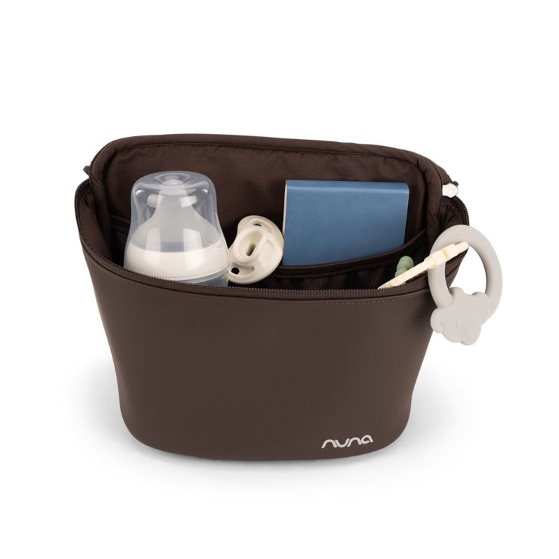 Nuna Cocoa Brown Essential Diaper Bag - image 5 of 8