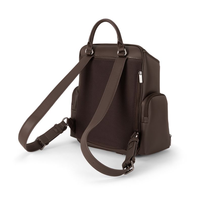 Nuna Cocoa Brown Essential Diaper Bag - image 6 of 8