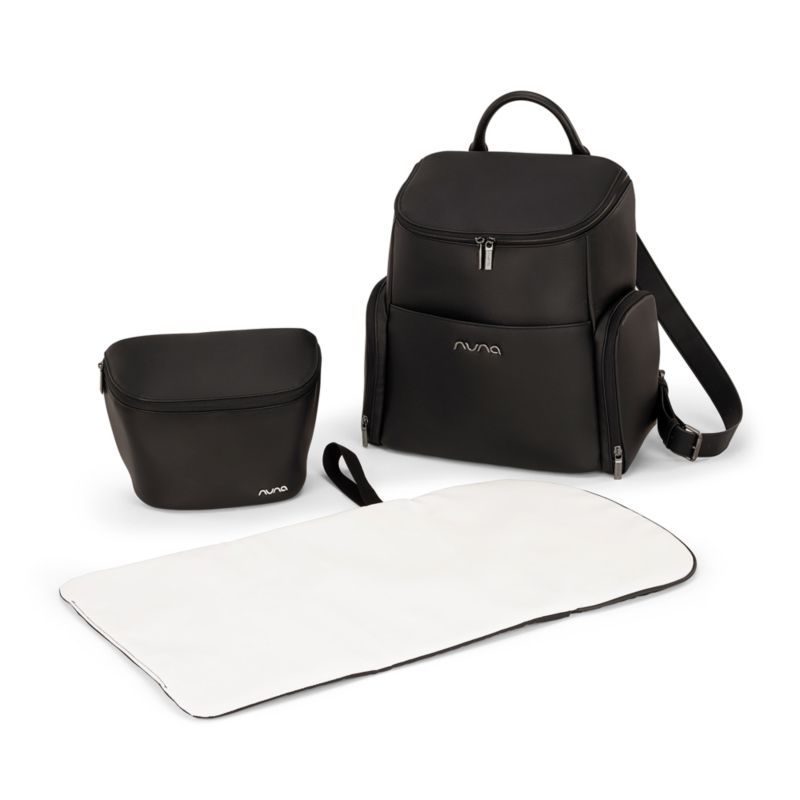 Nuna Caviar Black Essential Diaper Bag - image 2 of 6