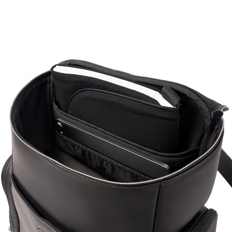 Nuna Caviar Black Essential Diaper Bag - image 3 of 6