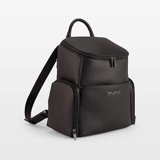 Nuna Caviar Black Essential Diaper Bag