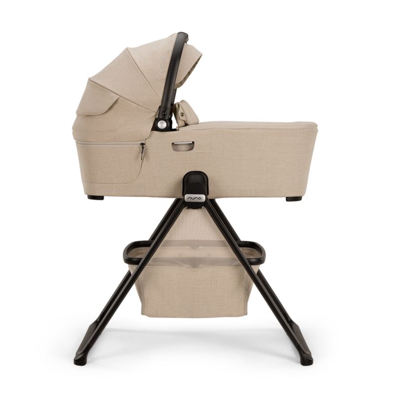 Nuna ® DEMI ™ next Brown Biscotti Baby Bassinet with Stand - image 1 of 8