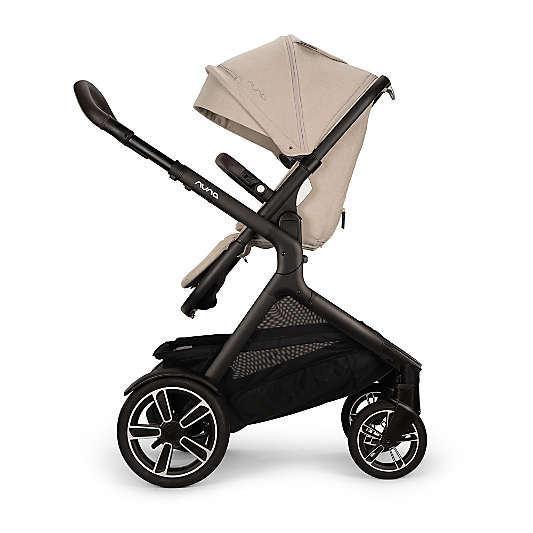 Nuna ® DEMI ™ next Brown Biscotti Baby Stroller with Ride-Along Board