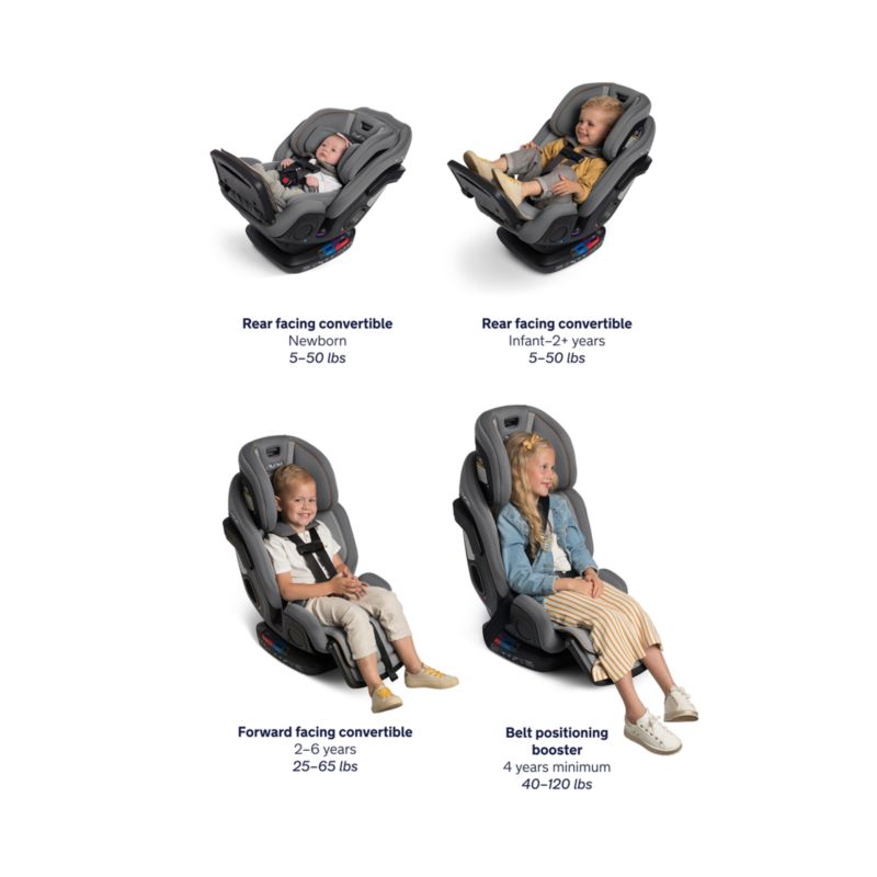 Nuna EXEC Black Caviar All in One Convertible Baby Car Seat Reviews Crate Kids