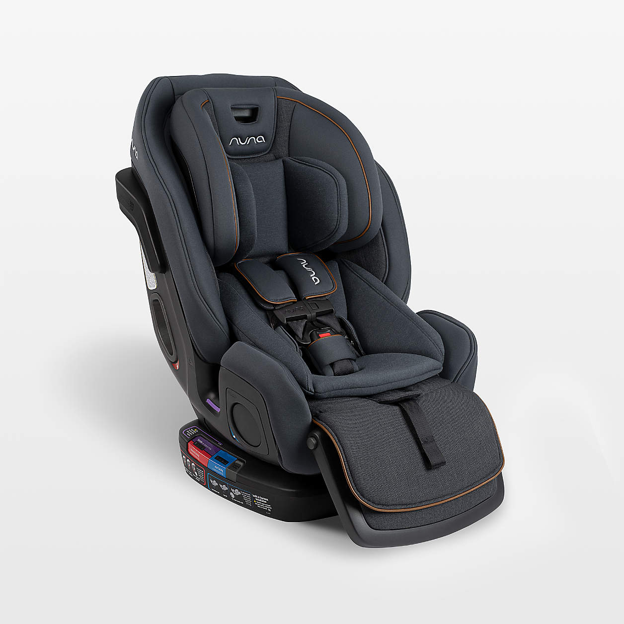 Nuna EXEC Ocean Dark Blue AllinOne Convertible Baby Car Seat