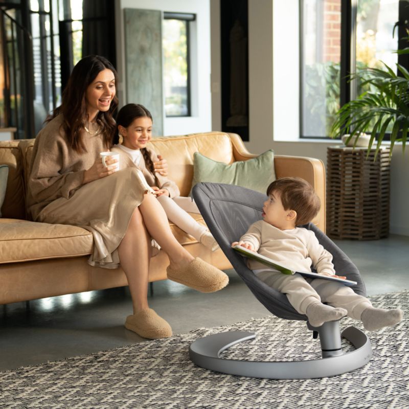 Nuna ® LEAF ™ grow Granite Dark Grey Baby Activity Chair - image 1 of 8