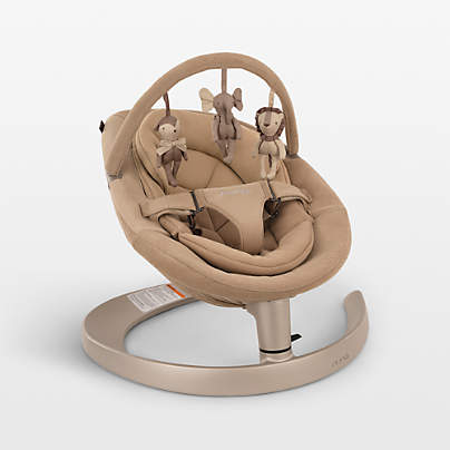 Nuna ® LEAF ™ Grow Light Brown Teddy Baby Activity Chair