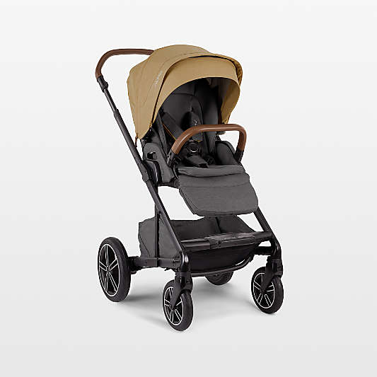 Nuna ® MIXX ™ next Camel Brown Compact Foldable Baby Stroller