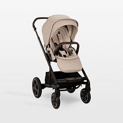 View Nuna ® MIXX ™ next Biscotti Brown Compact Foldable Baby Stroller details