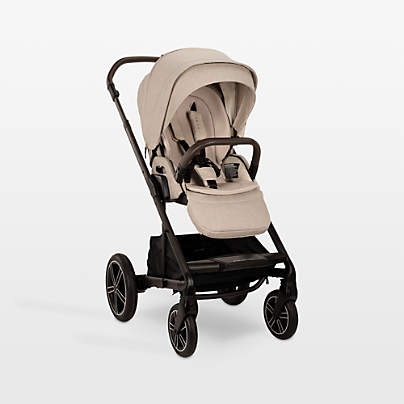 Nuna ® MIXX ™ next Biscotti Brown Compact Foldable Baby Stroller