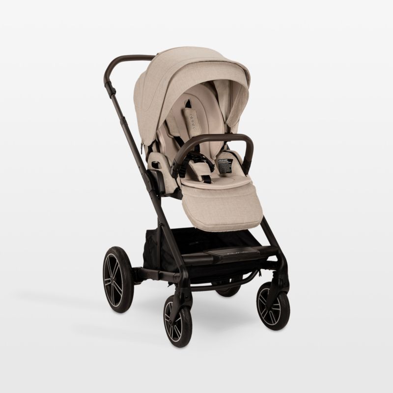 Nuna MIXX next Cedar Brown Compact Foldable Baby Stroller