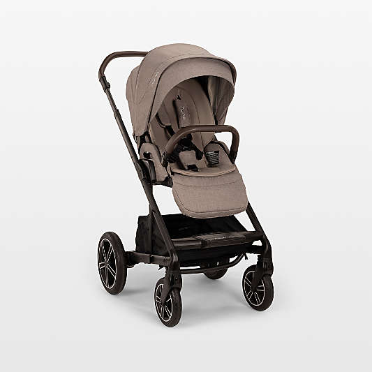 Nuna ® MIXX ™ next Cedar Brown Compact Foldable Baby Stroller