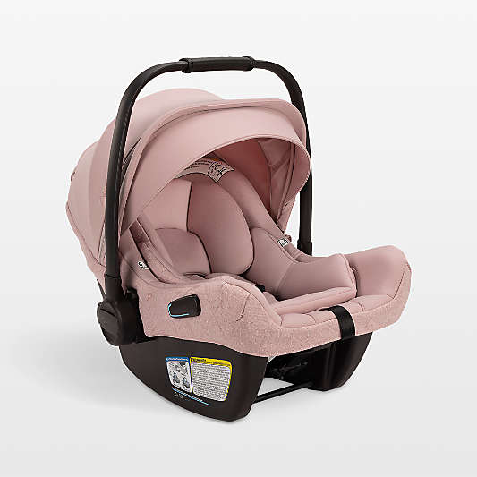 Nuna ® PIPA ™ aire rx Thistle Pink Reclining Infant Car Seat + PIPA RELX Base